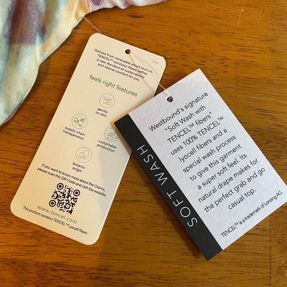 Size Large Westbound soft wash tiered dress - Picture 10 of 13